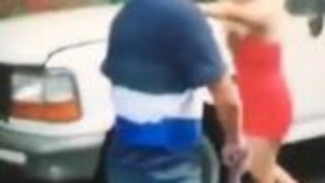 Travesti agredida