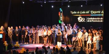 La Confederación de Deportes de la Provincia de Córdoba tuvo su noche de gala\u002E