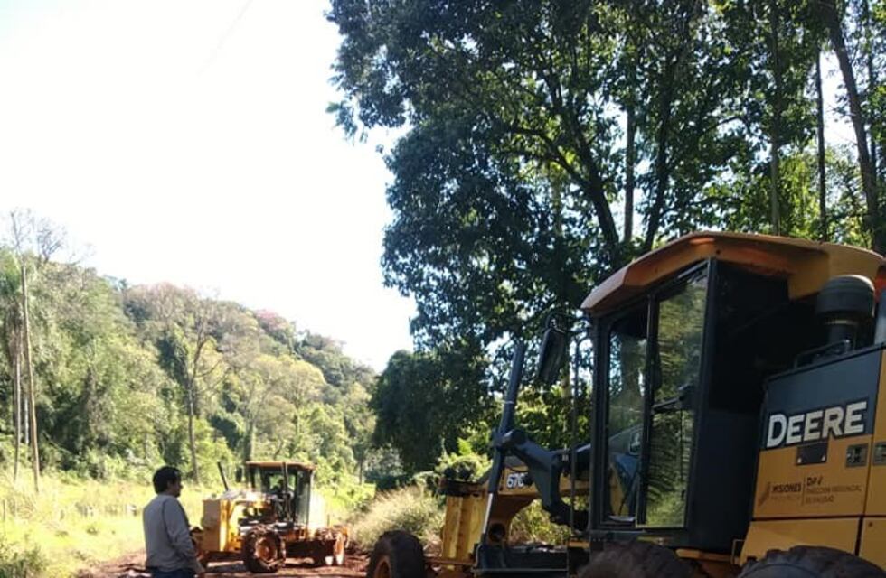 Vialidad reconstruye caminos de uso productivo en Colonia Victoria