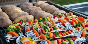 Vegetales a la parrilla (Foto:Web)