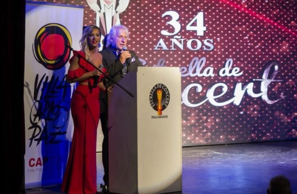 Los premios "Estrella de Concert", llegan a Carlos Paz