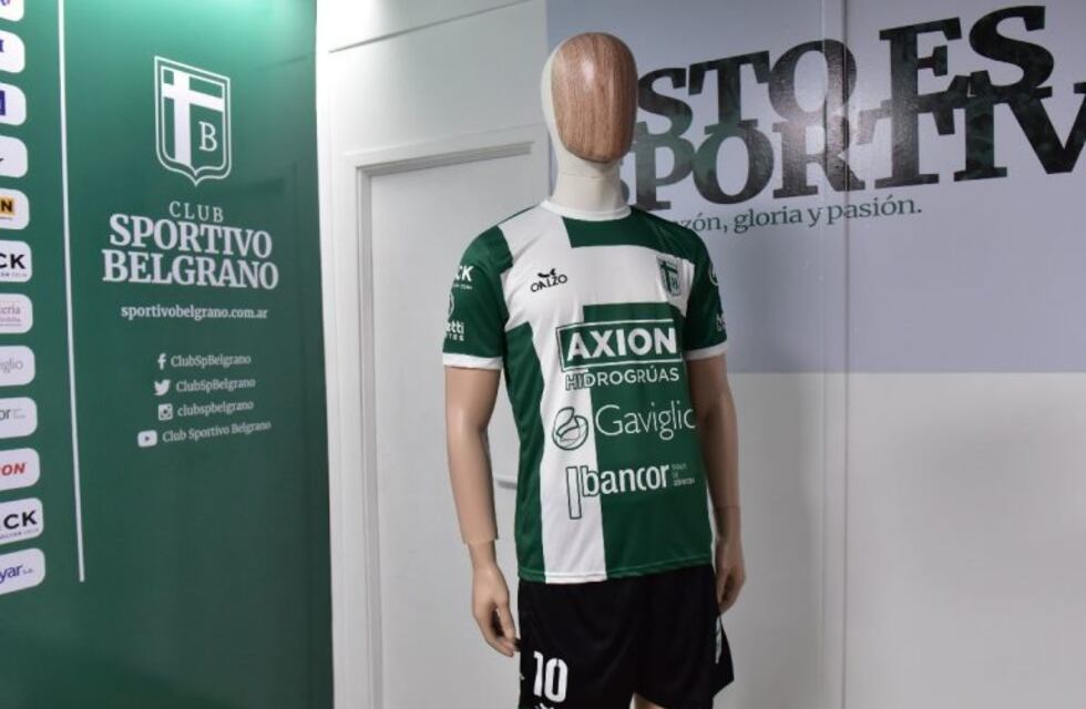 Sportivo Belgrano presentó su nueva camiseta