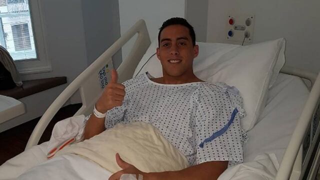 Ramiro Funes Mori fue operado con u00e9xito de los meniscos de su rodilla izquierda.
