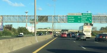 Autopista BA-La Plata