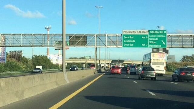 Autopista BA-La Plata