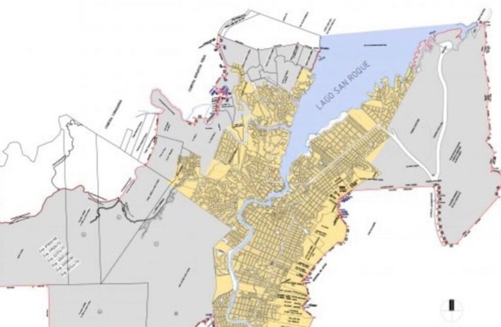 La Legislatura aprobó el proyecto que triplica la superficie de Carlos Paz