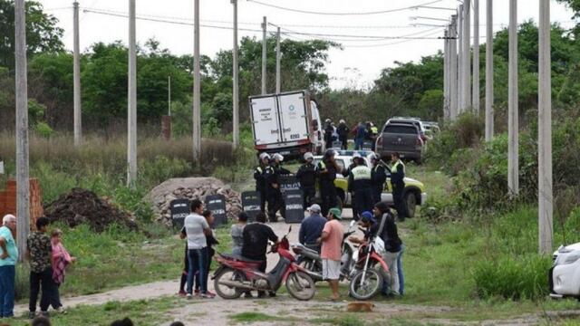 Encontraron el cuerpo de una mujer en un descampado de barrio Solidaridad (Foto tomada de Informate Salta)
