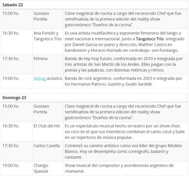 Programacion Celebra Regiones