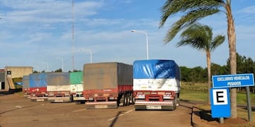 Camiones varados a la entrada de Misiones hasta que se constaten sus guías de traslado de soja\u002E