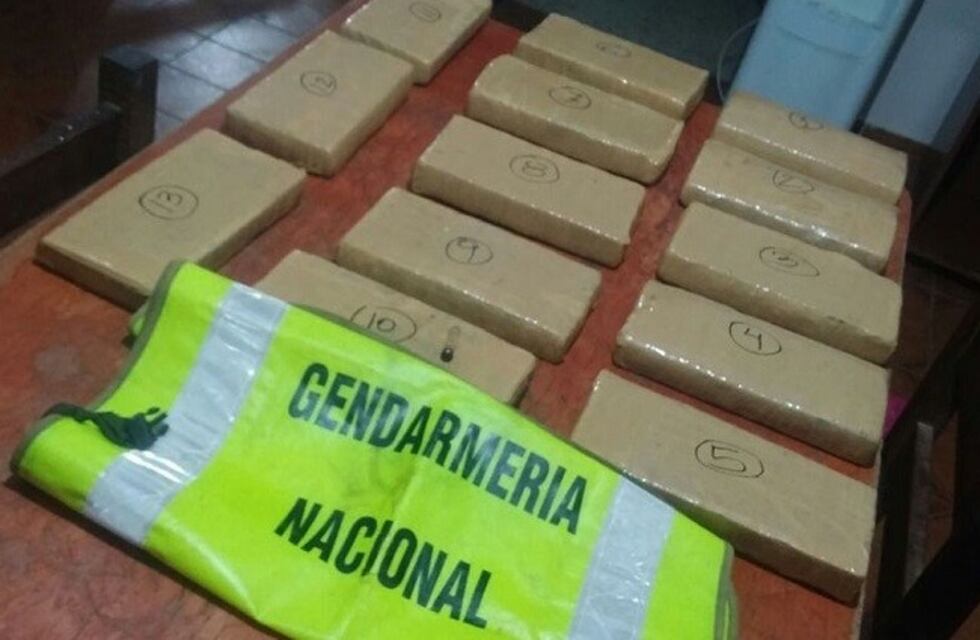 Cayó una banda de narcos con casi 300 kilos de marihuana