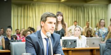 Leonardo Viotti, concejal radical en Juntos por el Cambio, encabeza el reclamo (Prensa Leonardo Viotti)