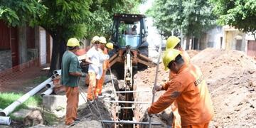La ampliación de la red de cloacas es uno de los ejes de la gestión de Mónica Fein\u002E (Prensa Municipalidad de Rosario)