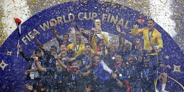 Francia fue el último campeón del mundo en Rusia 2018.