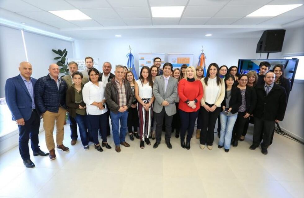 Bertone realizó el lanzamiento oficial del software "Yagan"