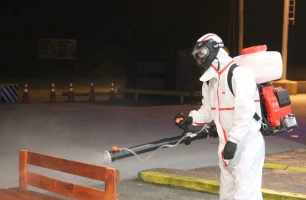 Defensa Civil Tolhuin recibió nuevos equipos de desinfección