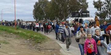 Peregrinación a Villa Arias