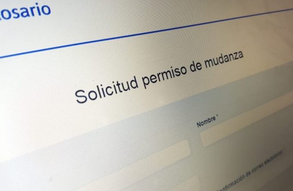 Mudanzas en Rosario: solo los fines de semana y solicitando permiso vía web