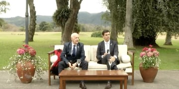 Urtubey y Lavagna en Las Costas