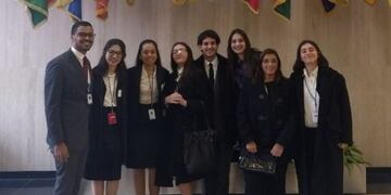 Los chicos fueron distinguidos en la ONU\u002E