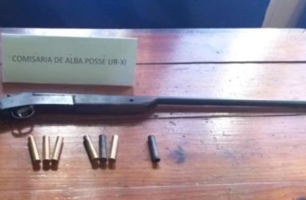 Alba Posse: detuvieron a un hombre por intento de homicidio con una escopeta