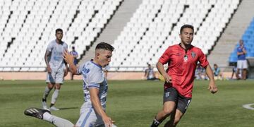 Godoy Cruz y Gimnasia empataron 3 a 3 en el resultado global de los dos encuentros de esta mañana en el Malvinas\u002E Foto: Twitter @ClubGodoyCruz\u002E