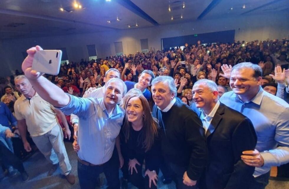 Vidal pasó por Córdoba para apoyar la candidatura a gobernador de Mario Negri