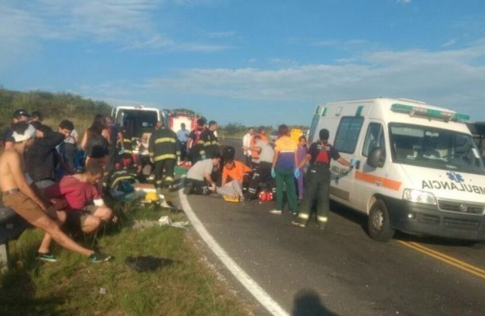 Perdió un brazo un hombre herido en el vuelco en las Altas Cumbres