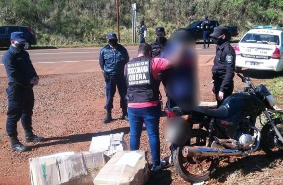 Tras una persecución, secuestraron cerca de 50 kilos de cannabis en Campo Viera