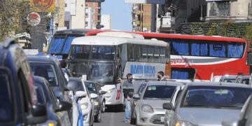 Marcha nacional de las empresas de viajes y turismo en Bahía Blanca (Pablo Presti)