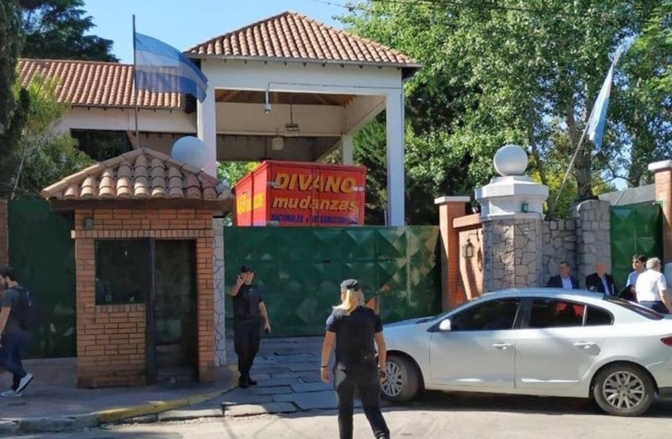 Comenzó la mudanza de Mauricio Macri y Juliana Awada de la Quinta de Olivos