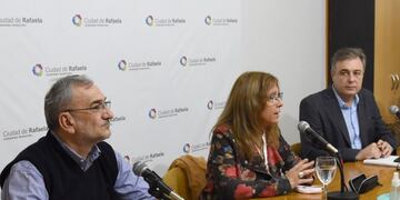 Claudia Giaccone Alcides Calvo Luis Castellano