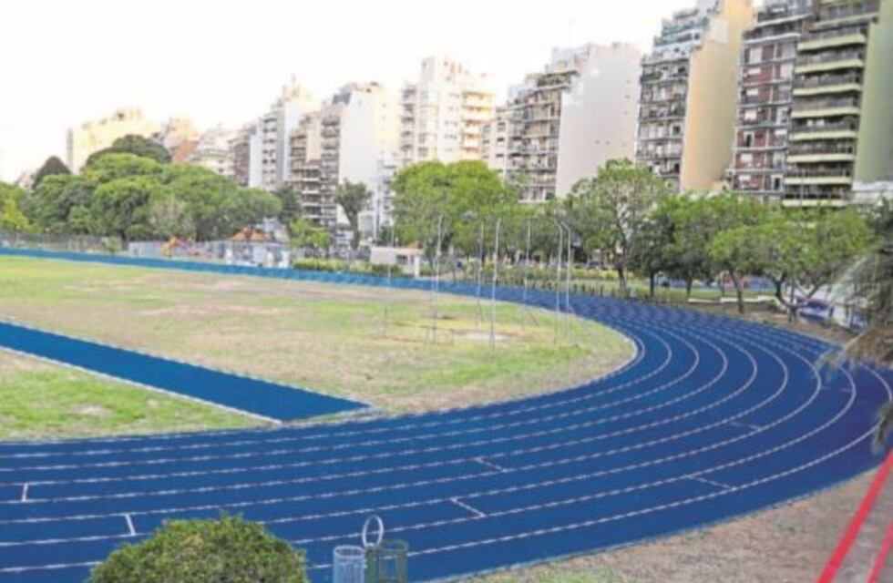 Con mejoras, reabrió la pista de atletismo de Parque Chacabuco