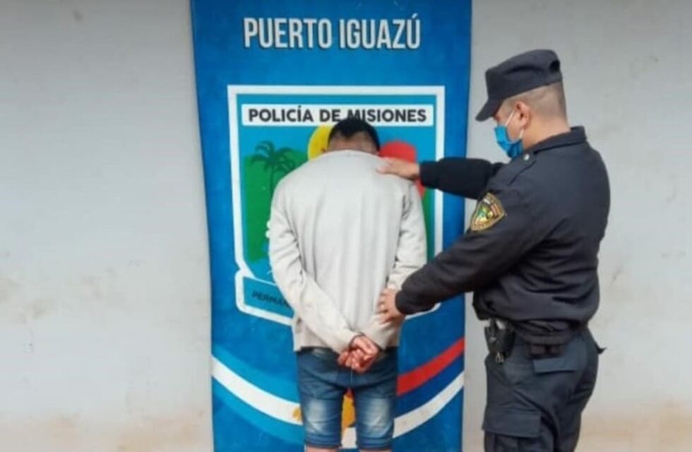En Andresito detuvieron a un delincuente por sustraer y comercializar objetos