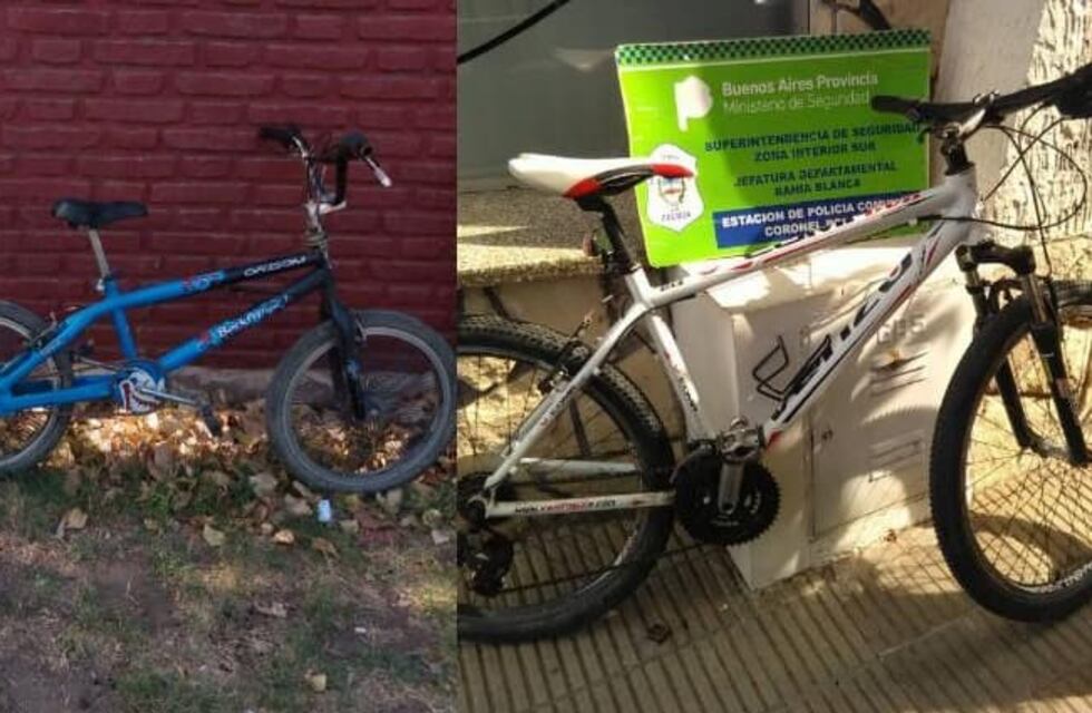 Punta Alta: recuperaron dos bicicletas robadas
