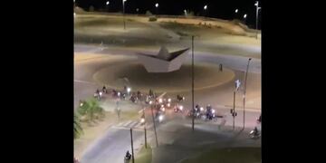 La zona de Puerto Norte, una de las elegidas por los organizadores de las picadas ilegales\u002E (Captura de pantalla)