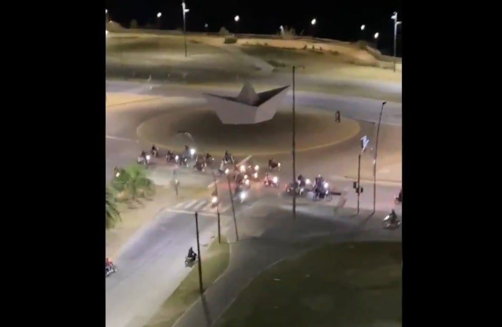 Madrugada copada por picadas ilegales en medio del paro municipal