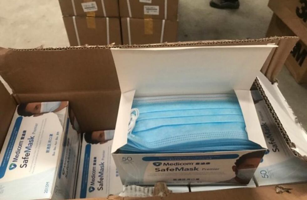 Rosario recibió más de 26 mil dólares en insumos médicos desde Shanghai