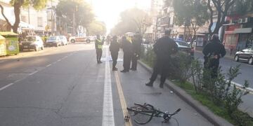 El episodio generó un corte de tránsito este domingo por la tarde\u002E (@joseljuarezjose)