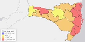 Santa Catarina, estado vecino a Misiones\u002E