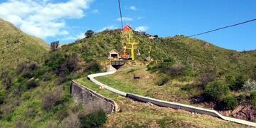 Aerosilla Los Cocos\u002E (Foto: Municipalidad de Los Cocos)\u002E