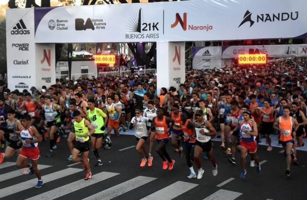 Recorrido y cortes de calle de la media maratón de Buenos Aires
