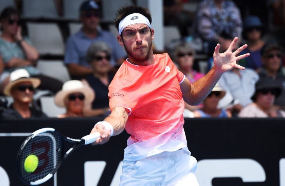 Leo Mayer perdió ante el estadounidense Sandgren y se despidió del ATP de Auckland