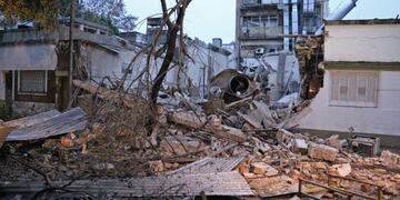 El edificio de la zona sur explotó en junio de 2016\u002E (Archivo)