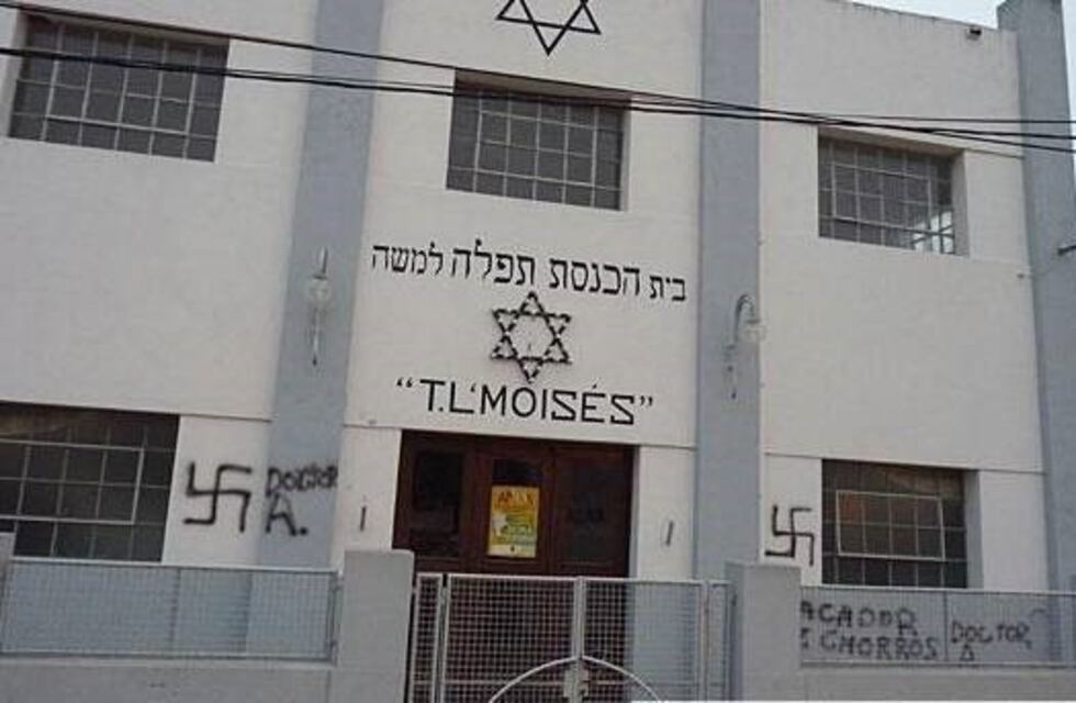 En 2020 se realizara el Juicio Oral por pintadas antisemitas en la Sinagoga de Basavilbaso