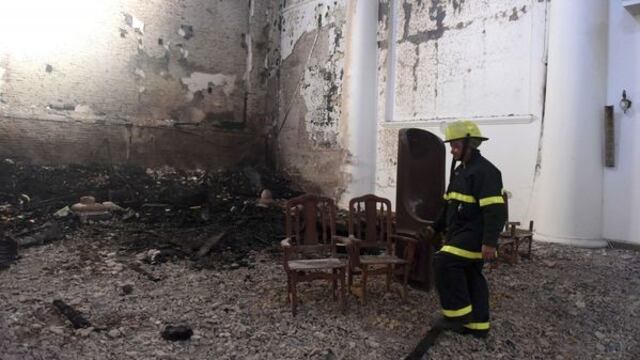 Incendio Catedral de San Nicolu00e1s