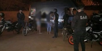 Los detenidos fueron llevados a la comisaría de manera preventiva\u002E