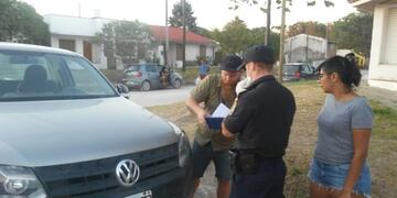 Aprehendidos en Claromecó por violar la Cuarentena (prensa policial)