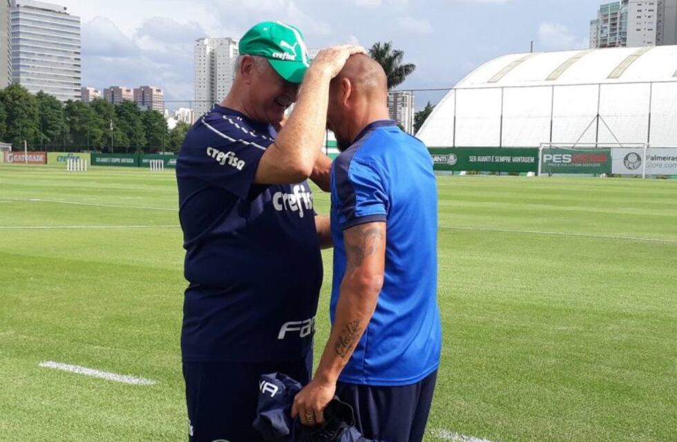 La admiración y respeto de Luiz Felipe Scolari con el Cholo Guiñazú