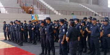 Acto por el 139 aniversario de la Policía Provincial en Tres Arroyos