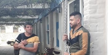 El comerciante que se encadenó en Mina Clavero\u002E